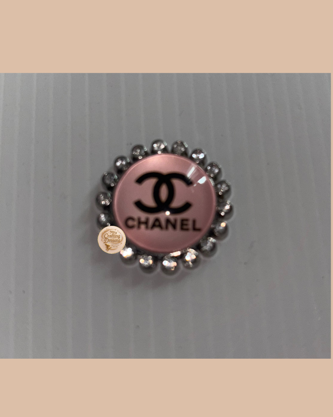 Chanel Inspired Metal Charms