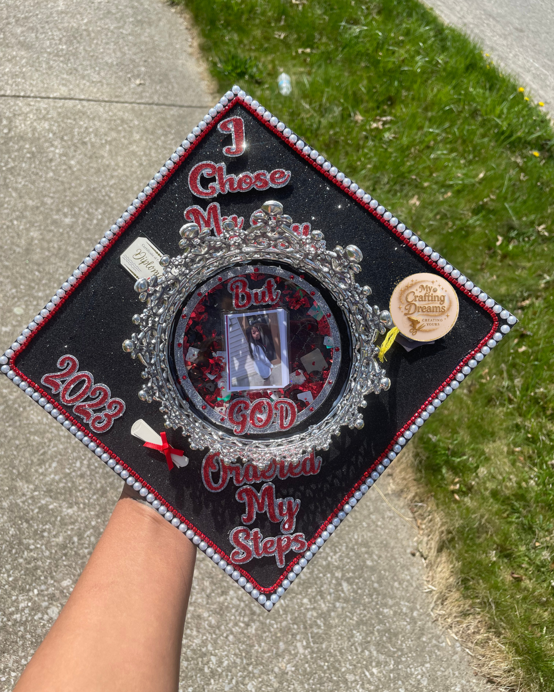 Custom Graduation Cap Topper **PLEASE READ THE DESCRIPTION**