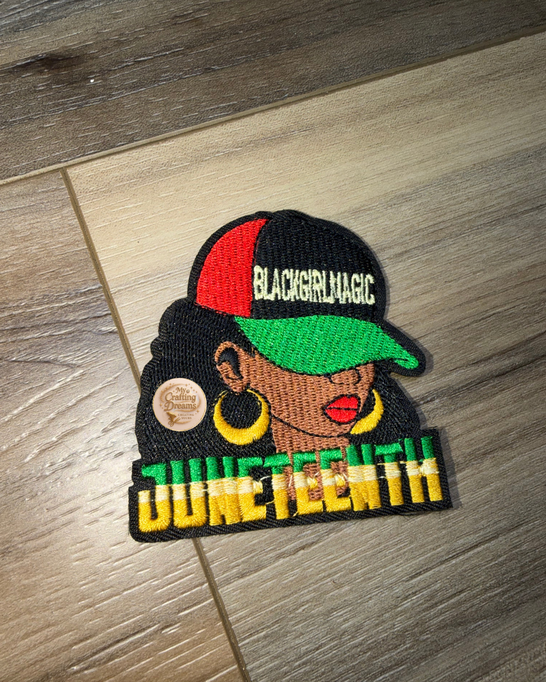 Juneteenth Iron On Patches