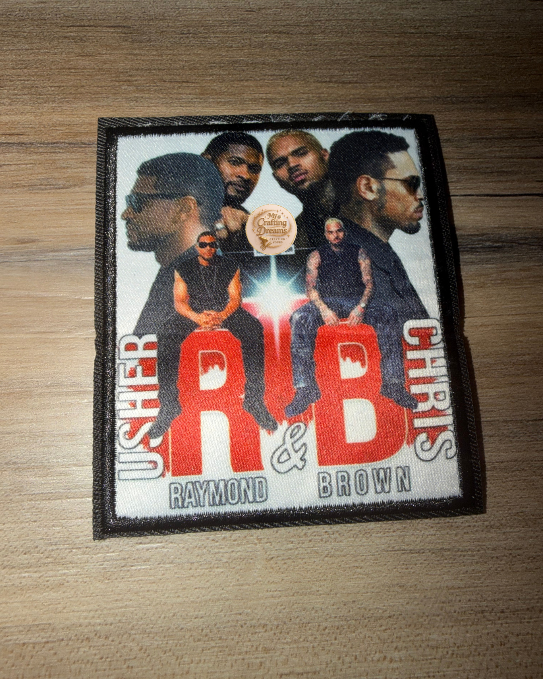 R & B Usher & Chris Brown Tour Patches