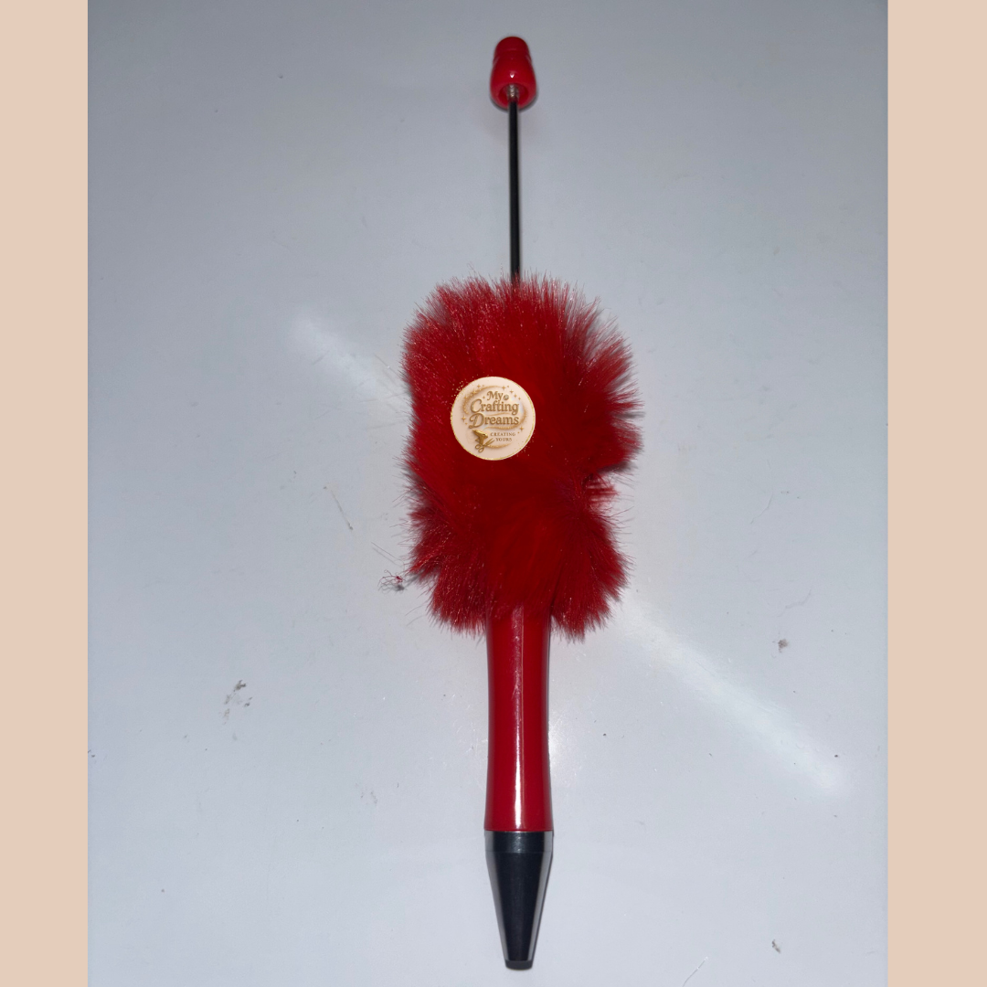 Fluffy Beadable Pens Buy 4 and save!