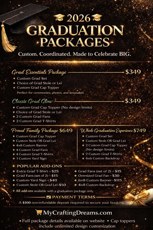🎓 2026 Graduation Packages