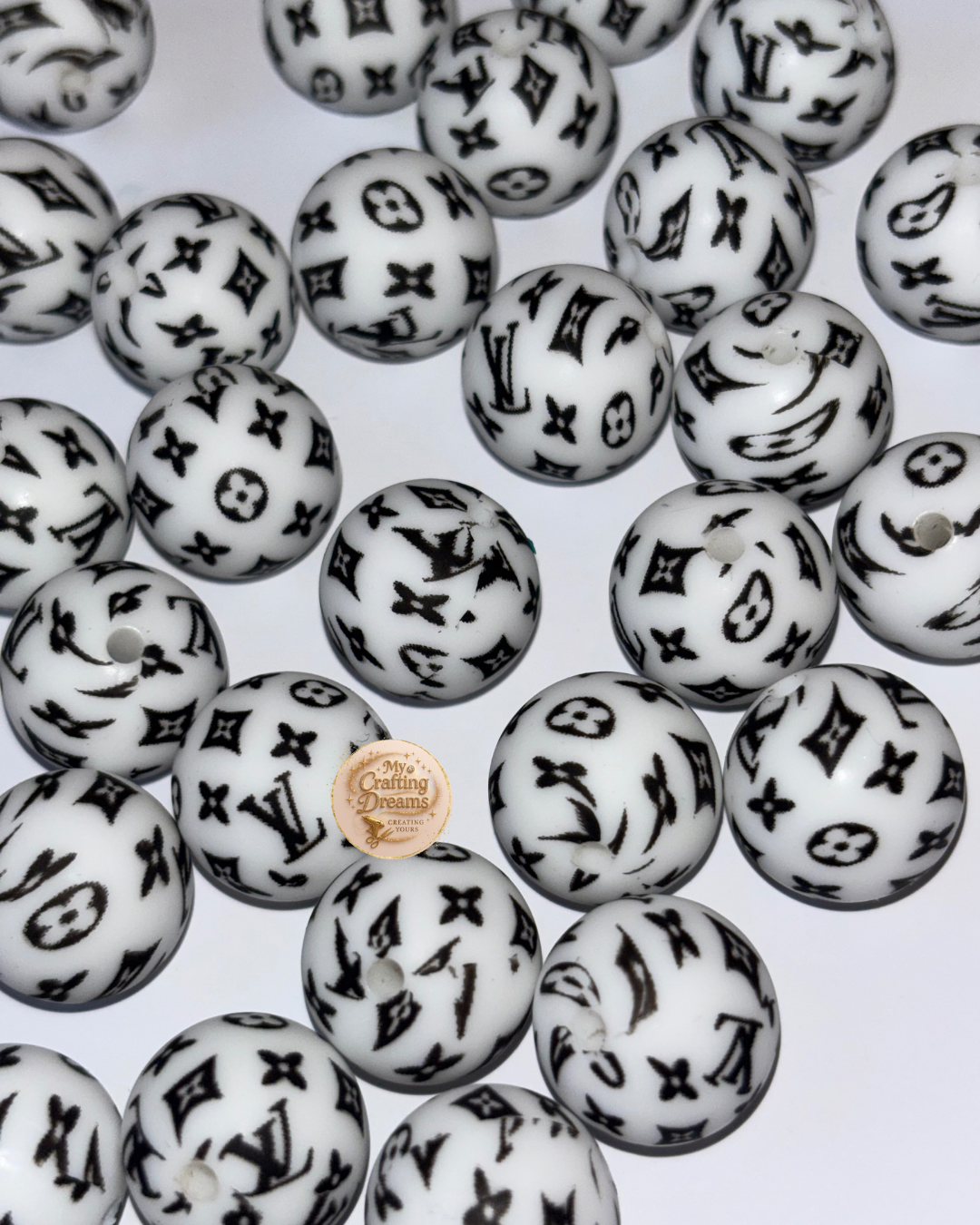 Designer-Inspired Silicone Beads