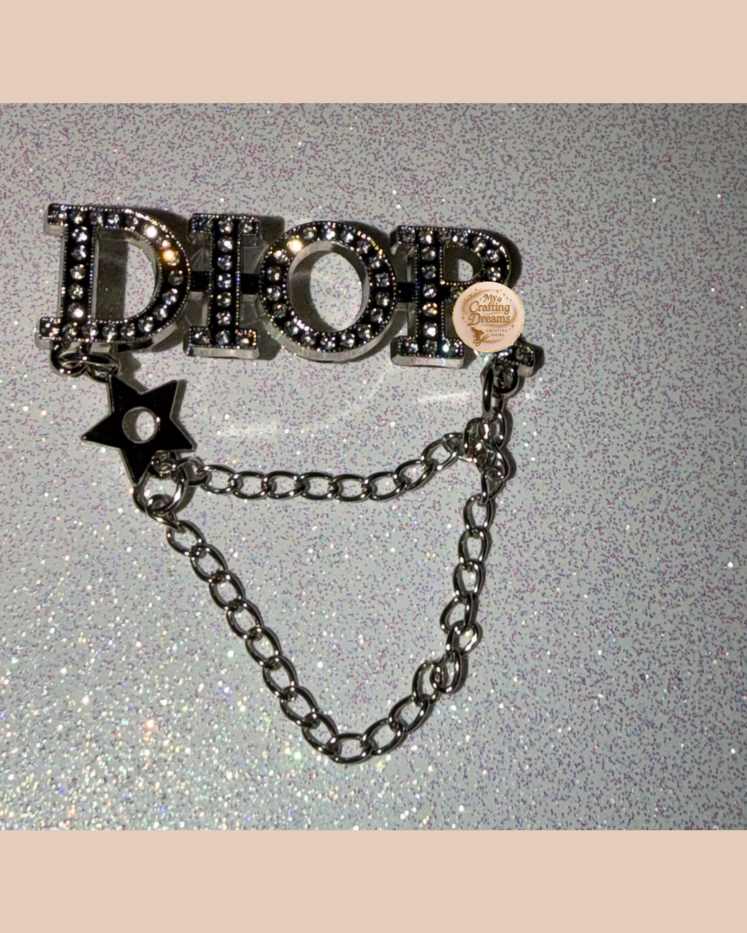 Dior, Prada & Versace Inspired Metal Croc Charms