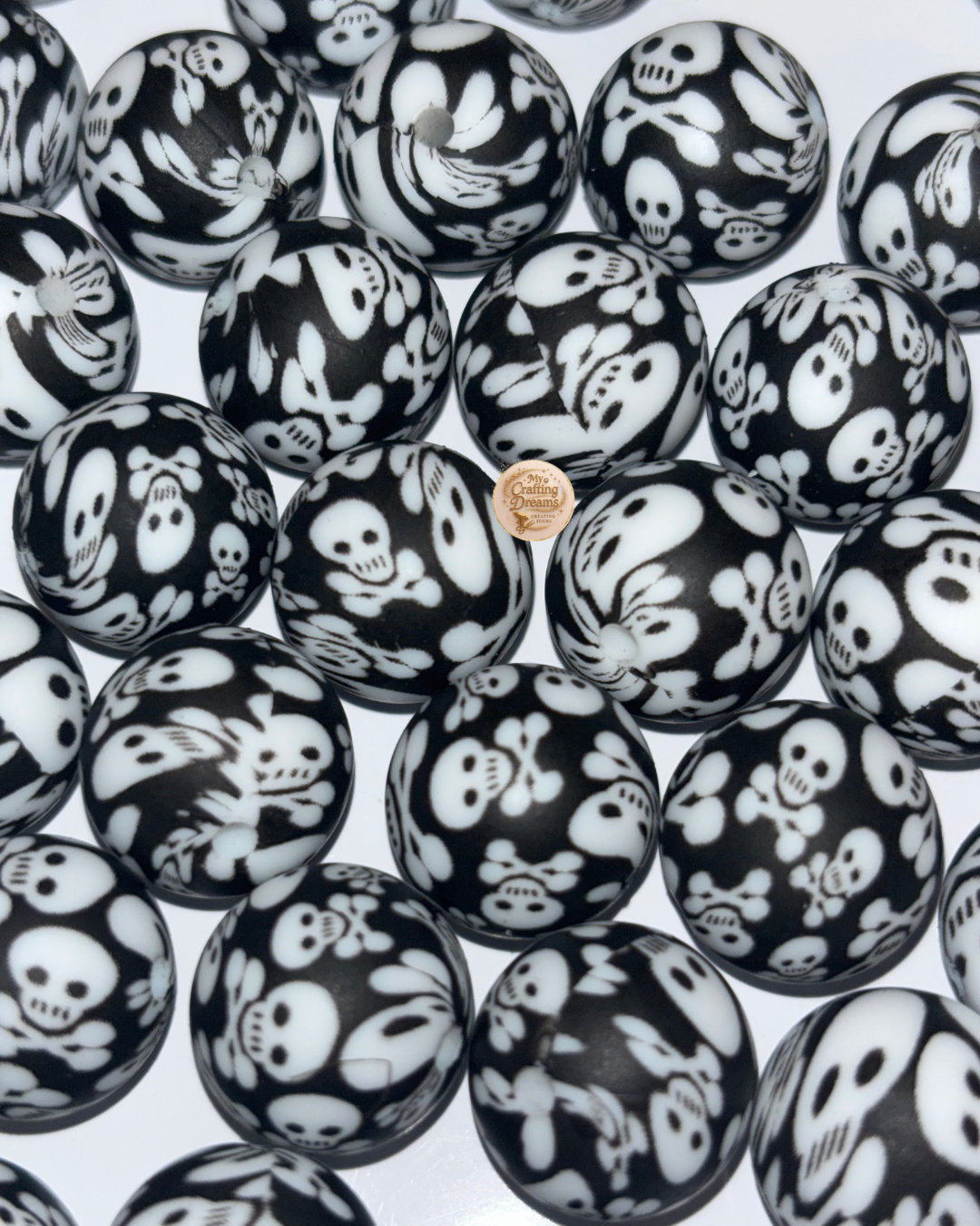 15mm Silicone Beads | Solid & Printed DIY Beads