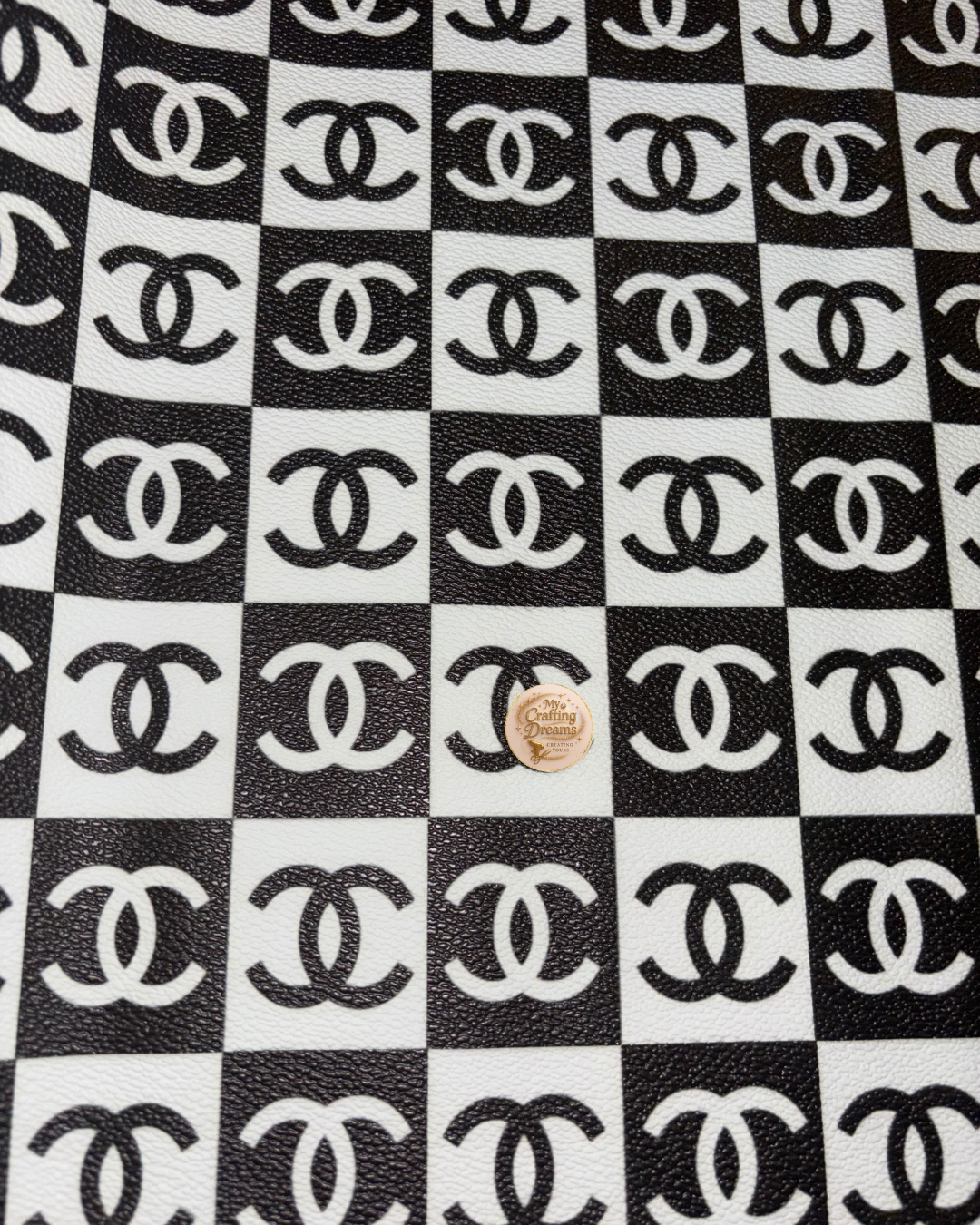 Chanel Inspired Faux Leather Sheets