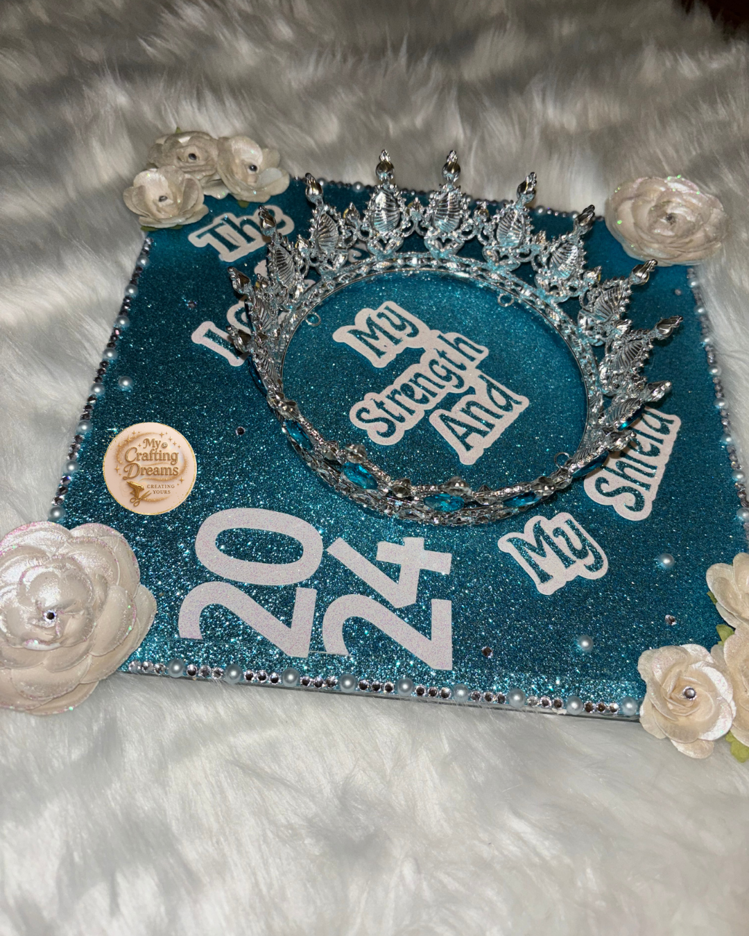 Custom Graduation Cap Topper **PLEASE READ THE DESCRIPTION**