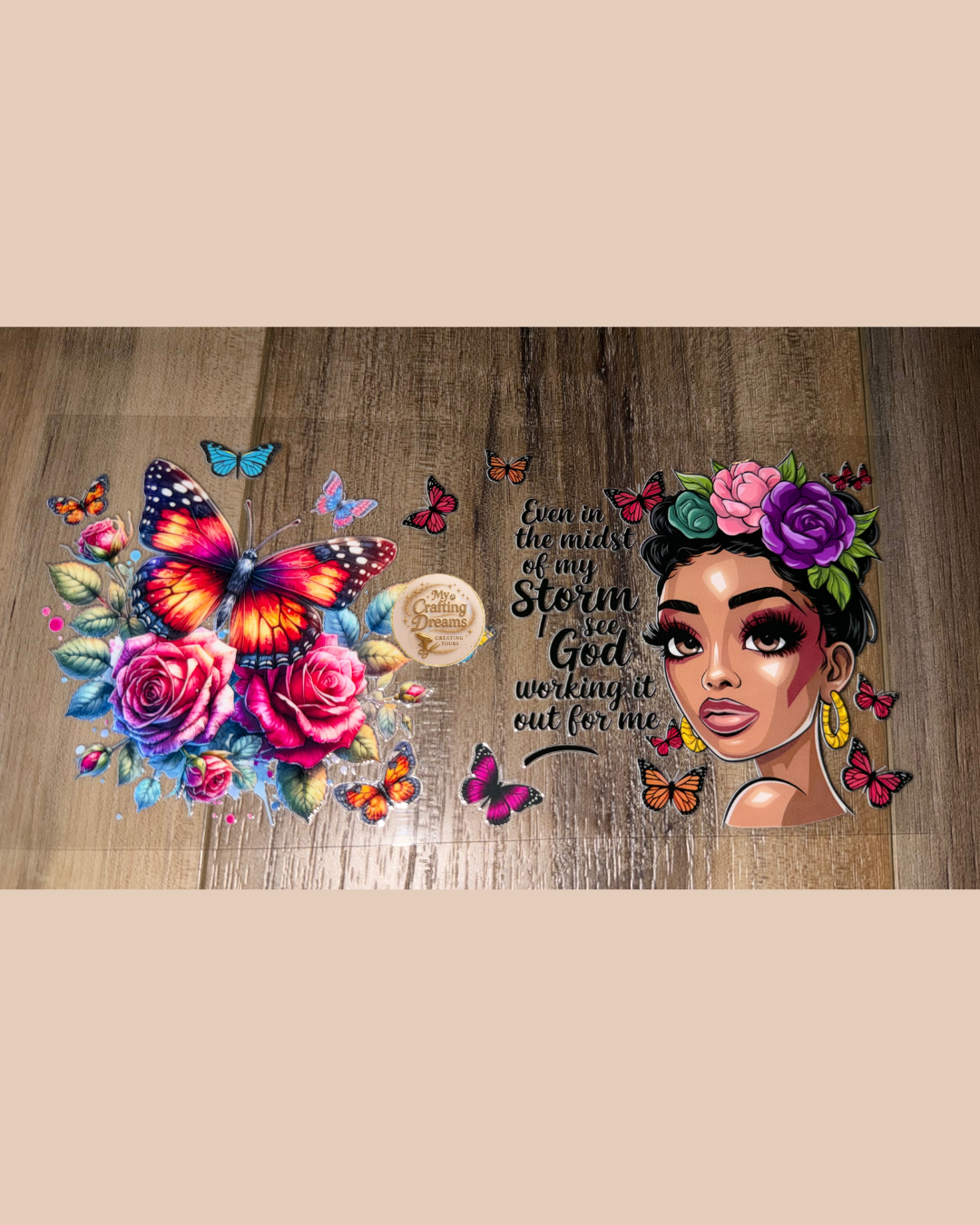 ✝️✨ Black Women Empowerment & Faith UV DTF Wraps Buy 8 Get 2 Free Mix & Match