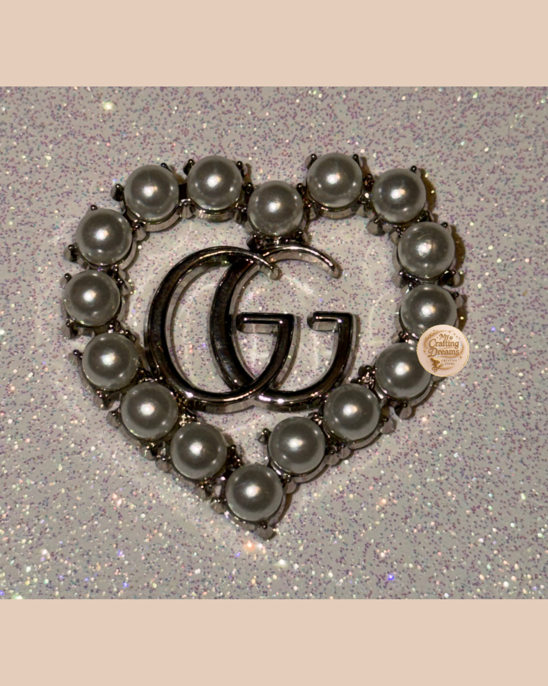 💚❤️ Gucci-Inspired Metal Charms (Flatback)