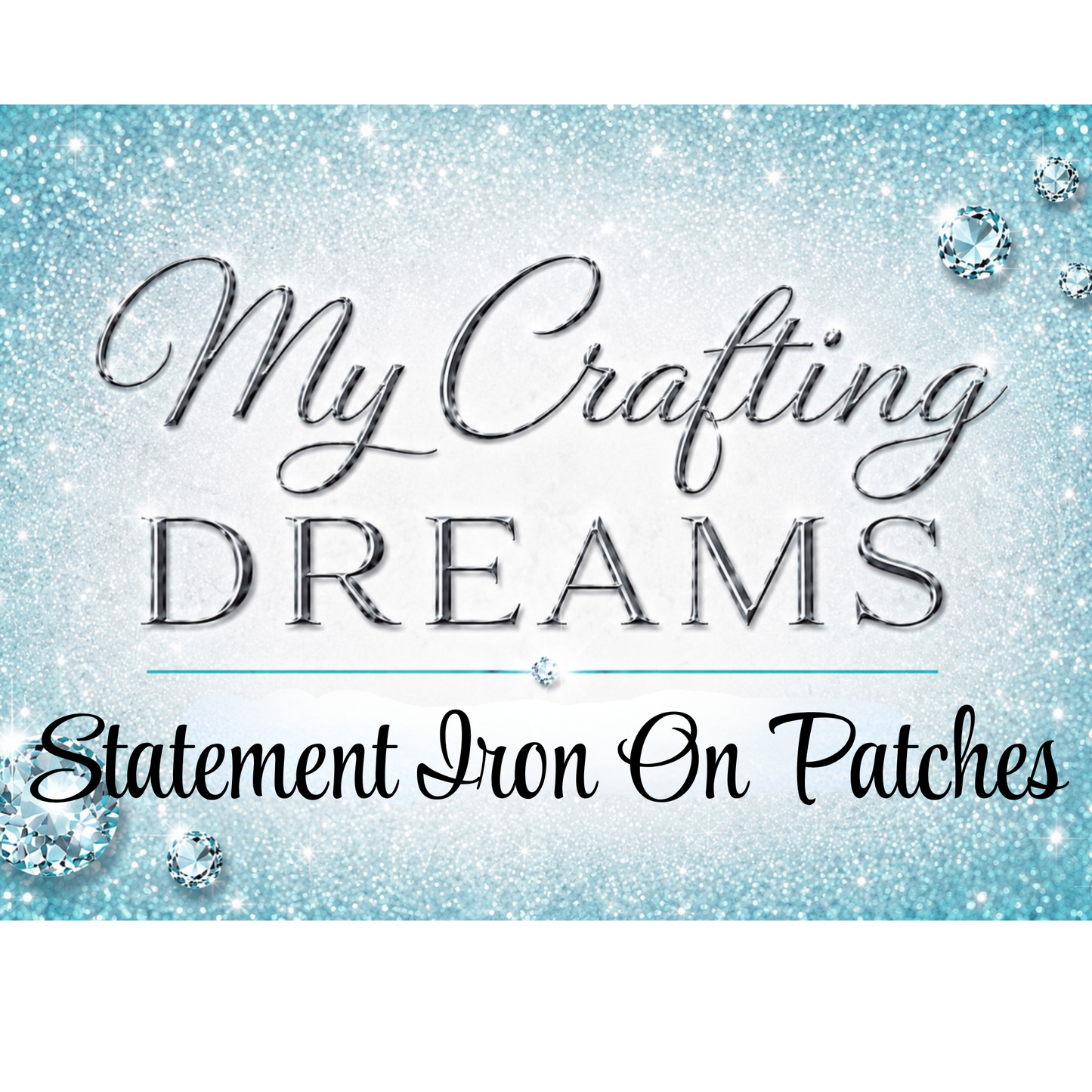 Statement Iron On Patches