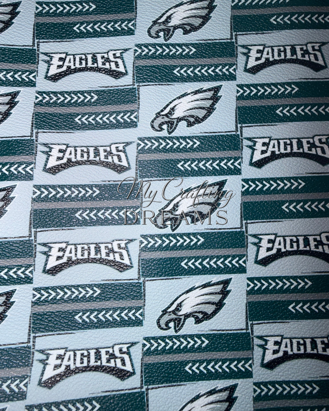 Sports NFL Theme Faux Leather Sheets