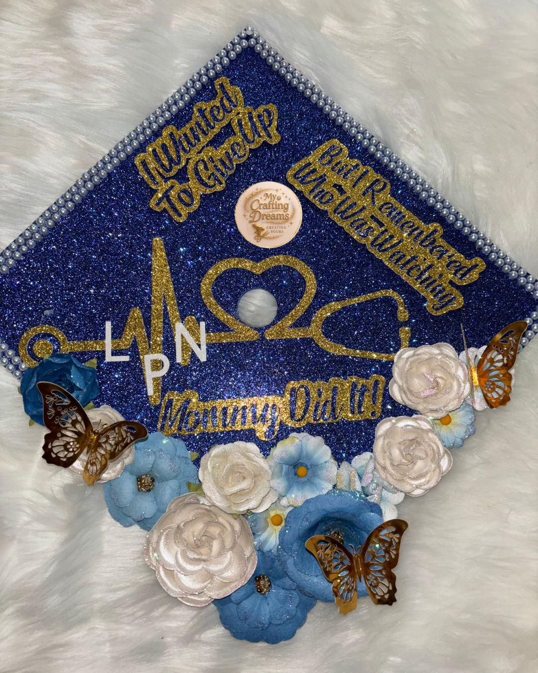 Custom Graduation Cap Topper **PLEASE READ THE DESCRIPTION**