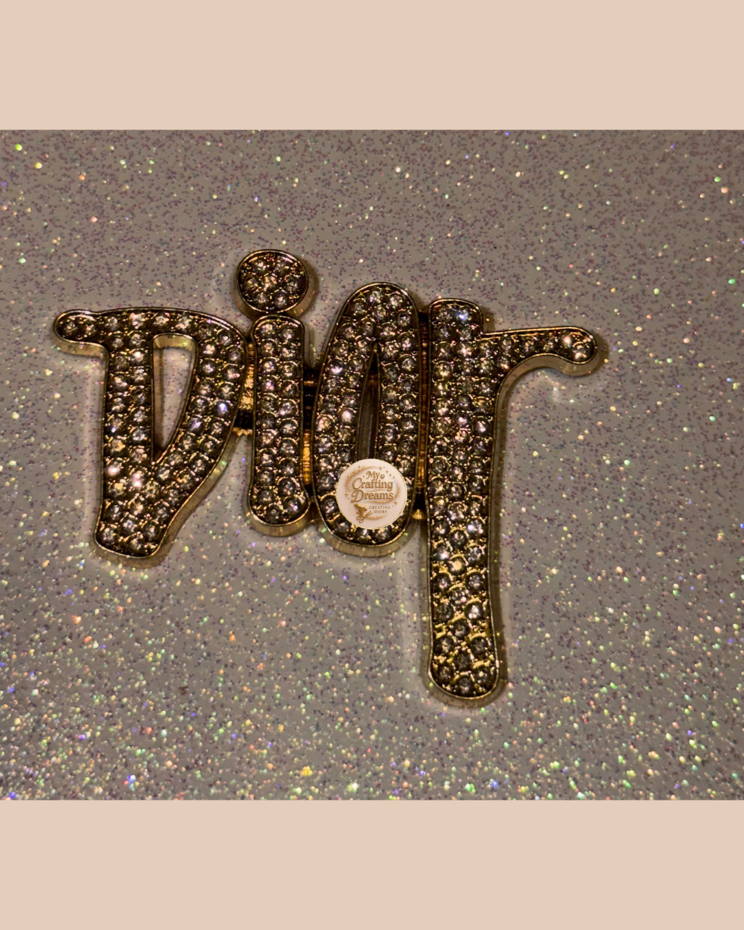 Dior, Prada & Versace Inspired Metal Croc Charms