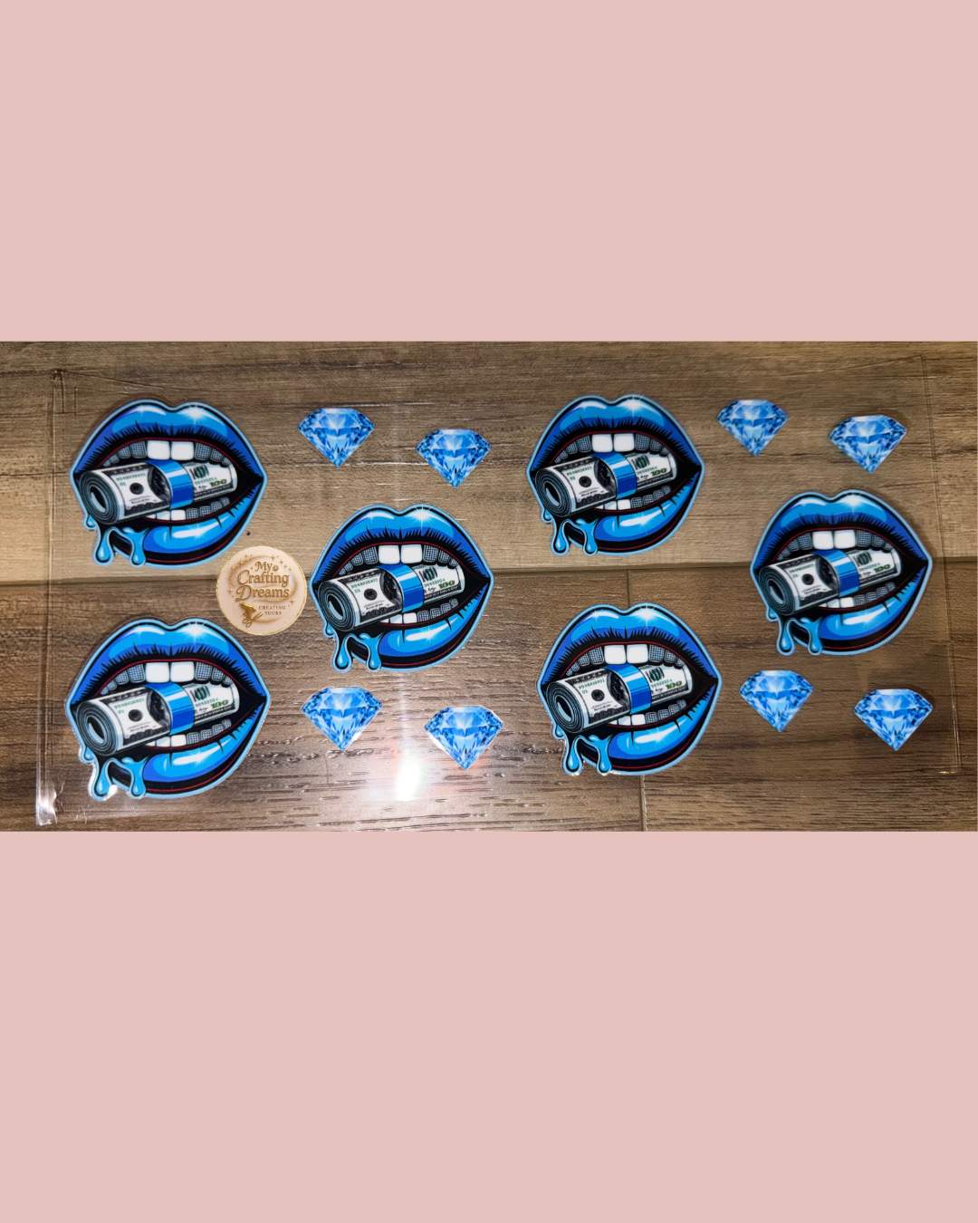 💸 MONEY / HUSTLE UV DTF TRANSFERS 💸