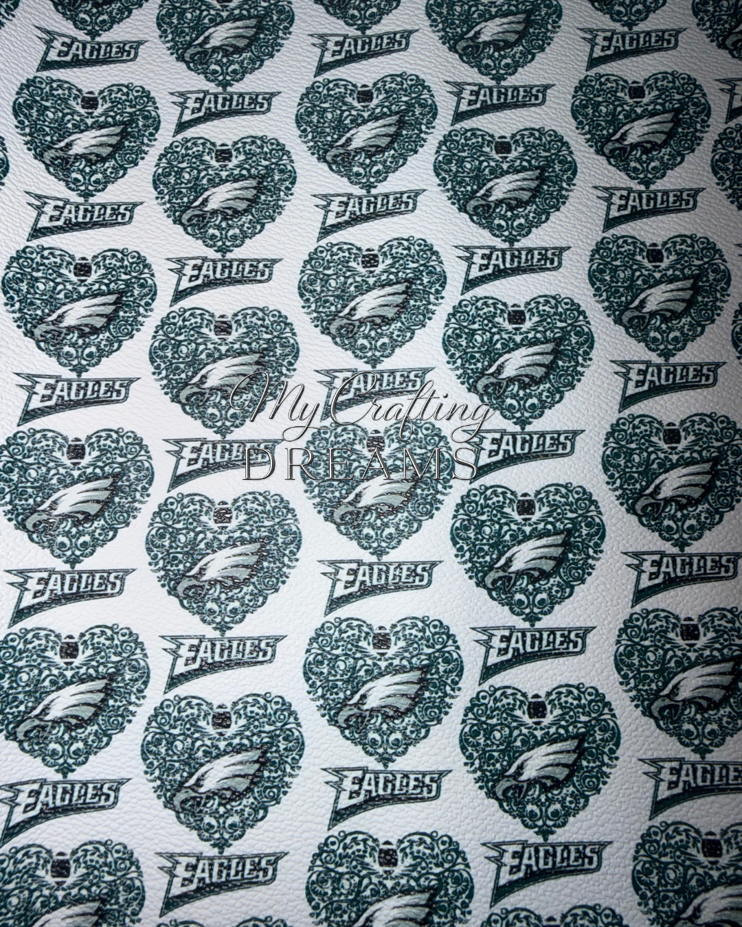 Sports NFL Theme Faux Leather Sheets