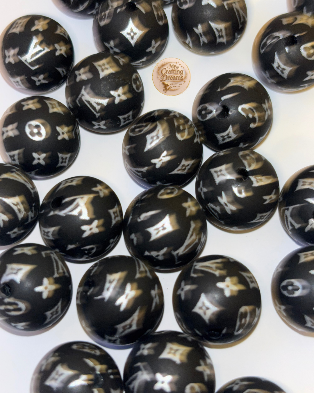 Designer-Inspired Silicone Beads