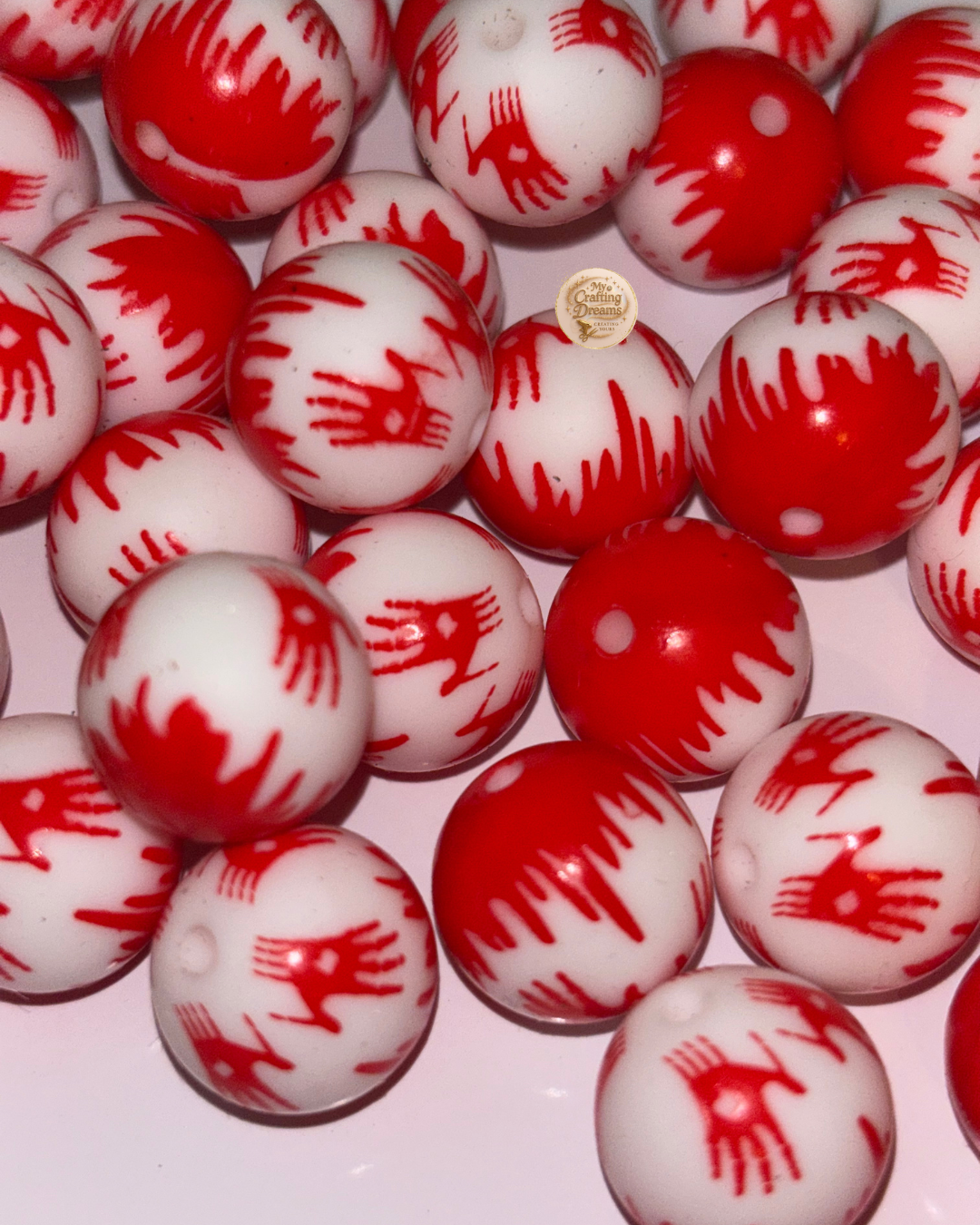 15mm Silicone Beads | Solid & Printed DIY Beads