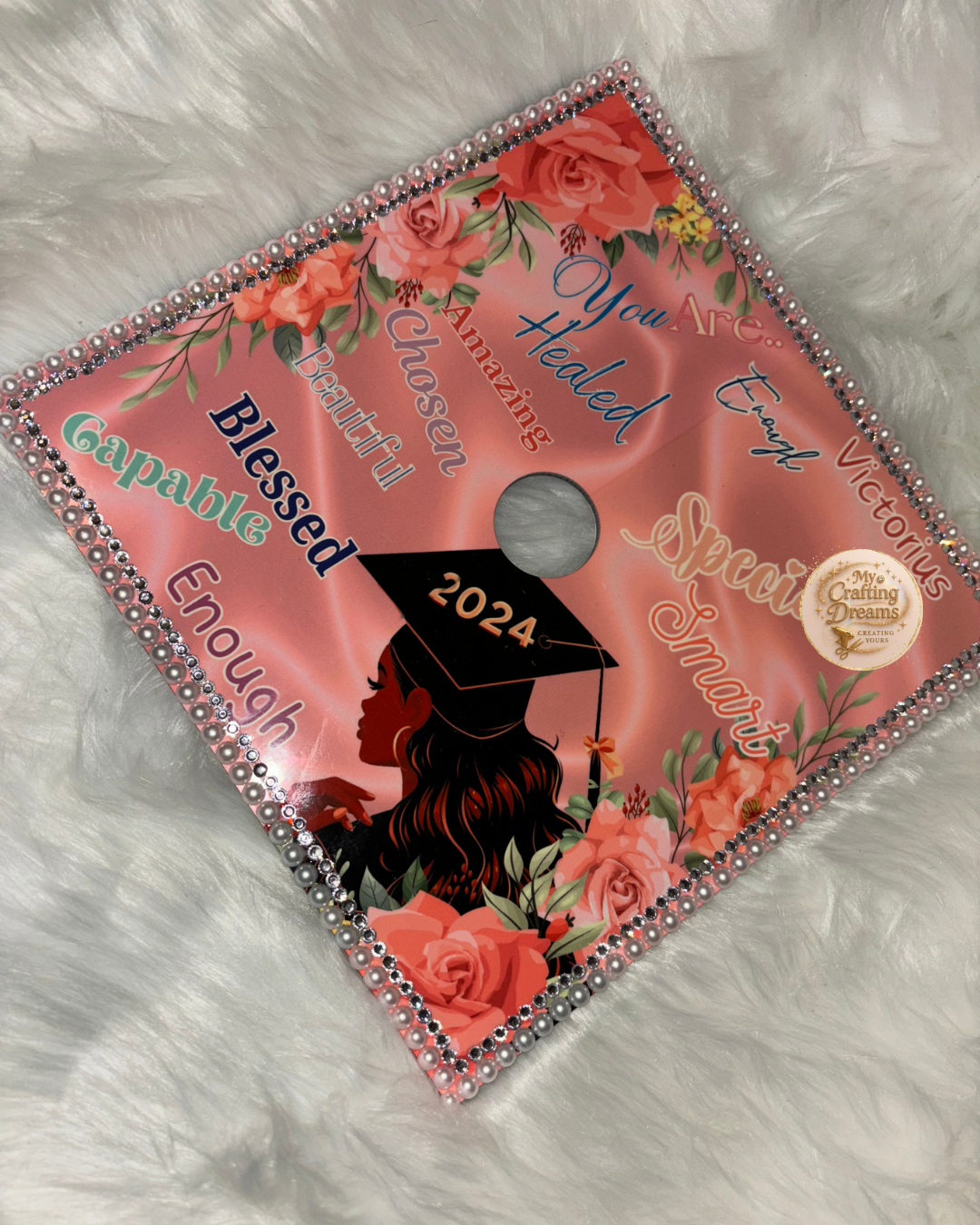 Custom Graduation Cap Topper **PLEASE READ THE DESCRIPTION**