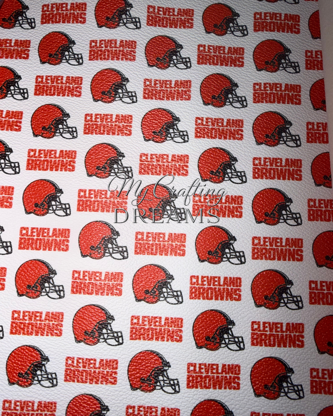 Sports NFL Theme Faux Leather Sheets