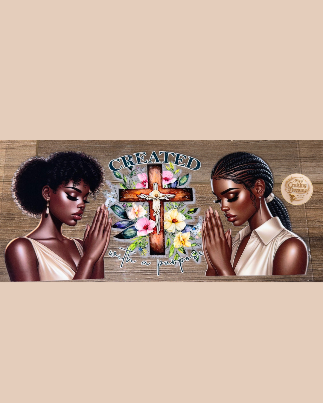 ✝️✨ Black Women Empowerment & Faith UV DTF Wraps Buy 8 Get 2 Free Mix & Match