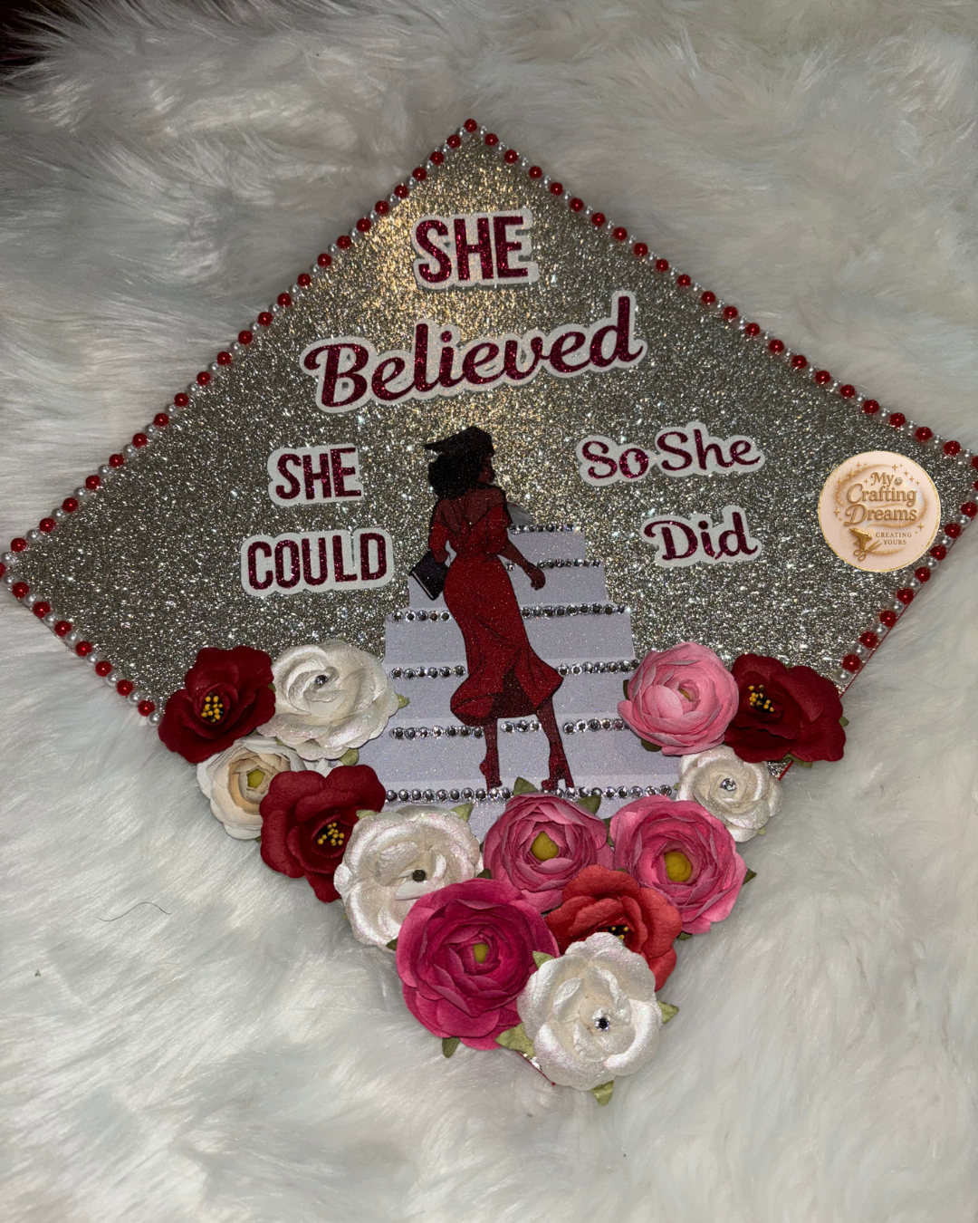 Custom Graduation Cap Topper **PLEASE READ THE DESCRIPTION**