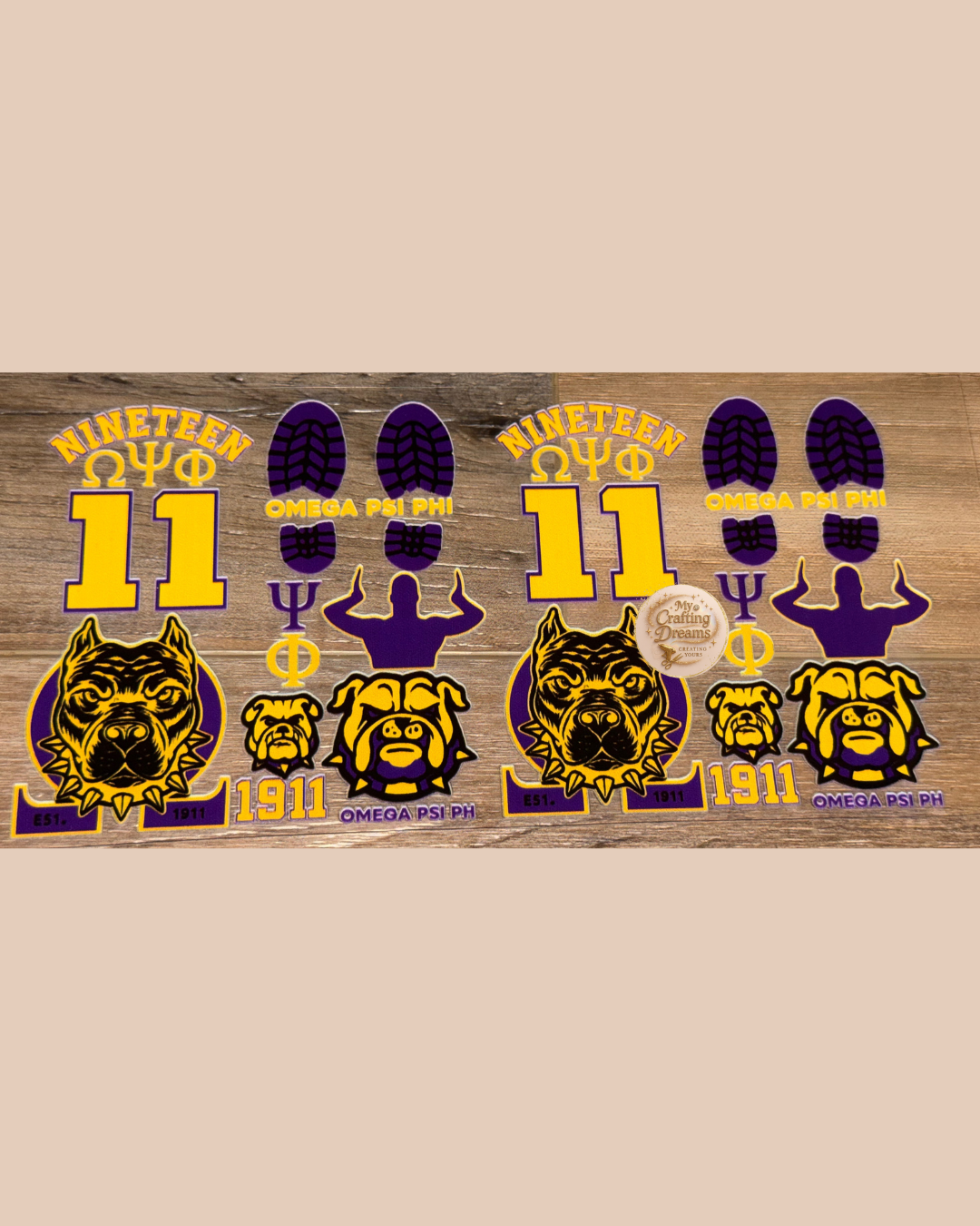 D9 UV DTF Transfers Buy 8 Get 2 Free Mix & Match