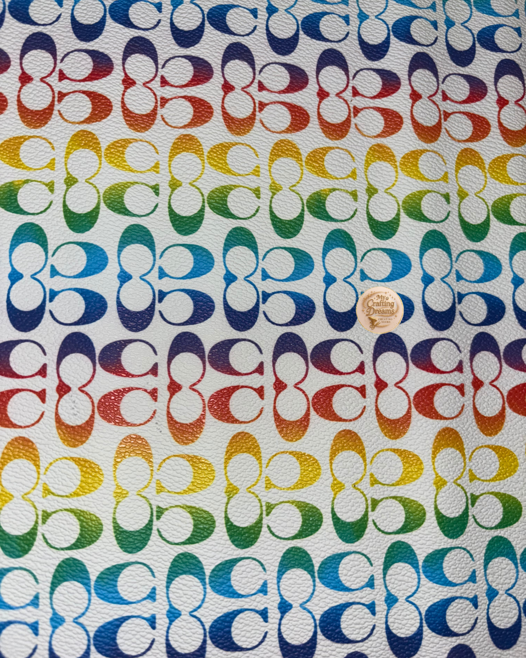 Coach Inspired Faux Leather Sheets