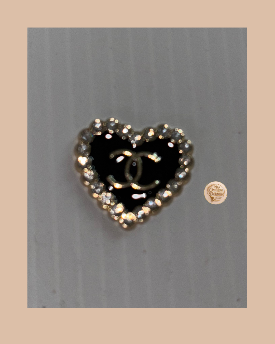 Chanel Inspired Metal Charms