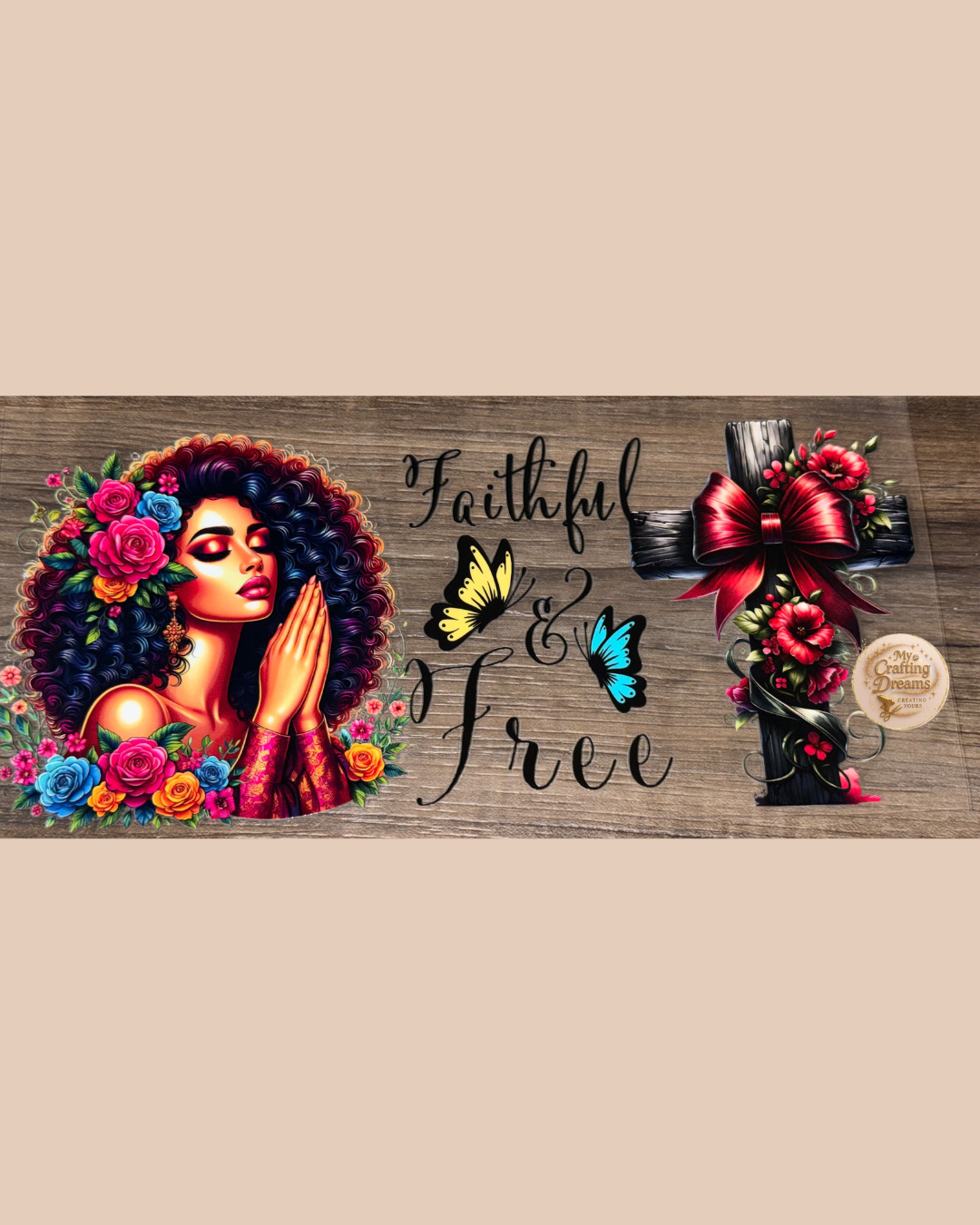 ✝️✨ Black Women Empowerment & Faith UV DTF Wraps Buy 8 Get 2 Free Mix & Match