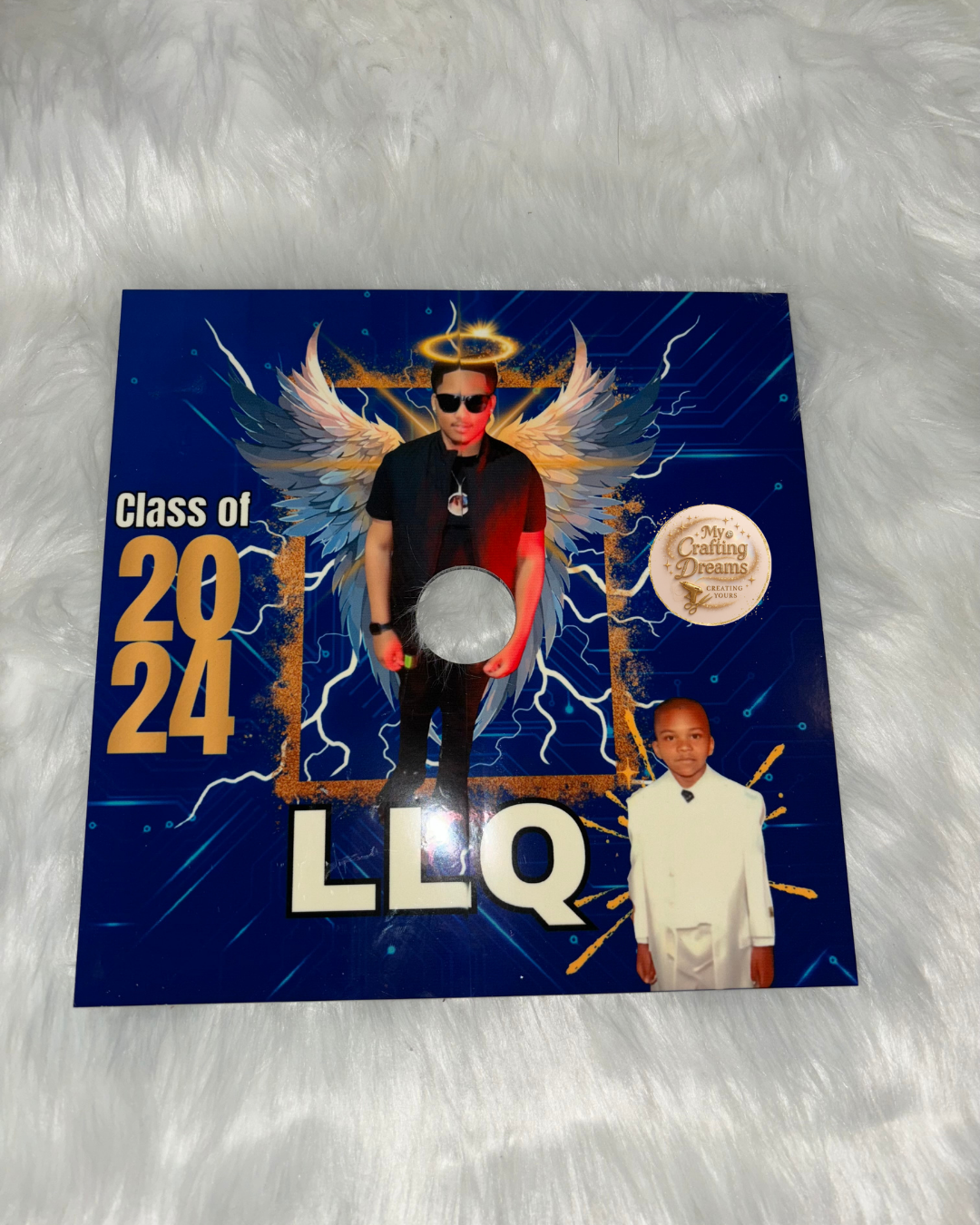 Custom Graduation Cap Topper **PLEASE READ THE DESCRIPTION**