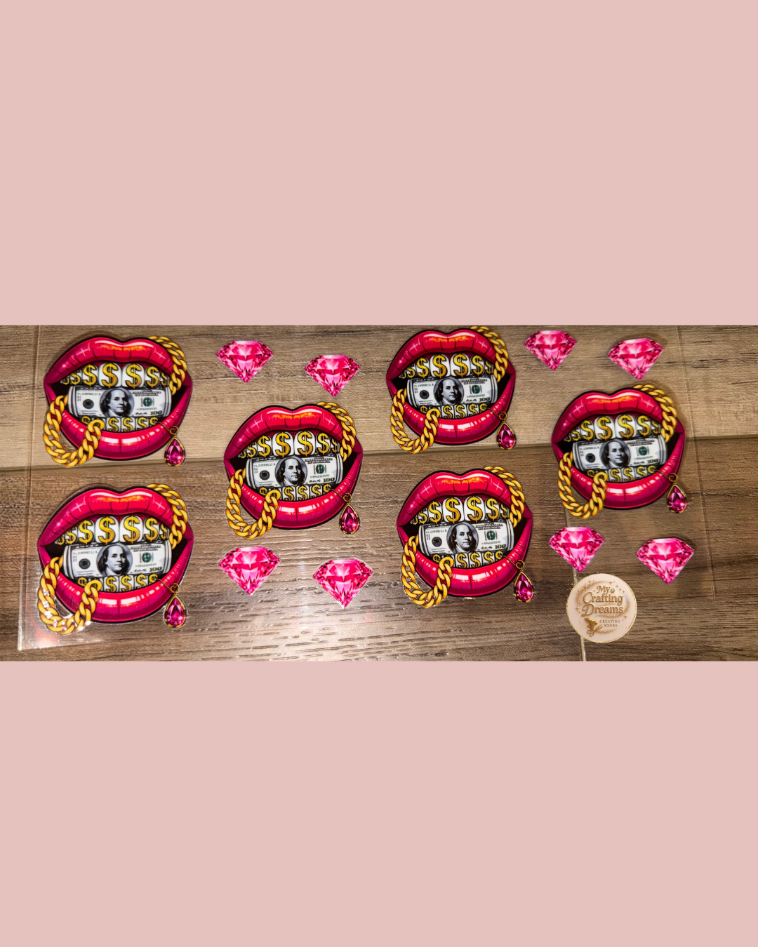 💸 MONEY / HUSTLE UV DTF TRANSFERS 💸