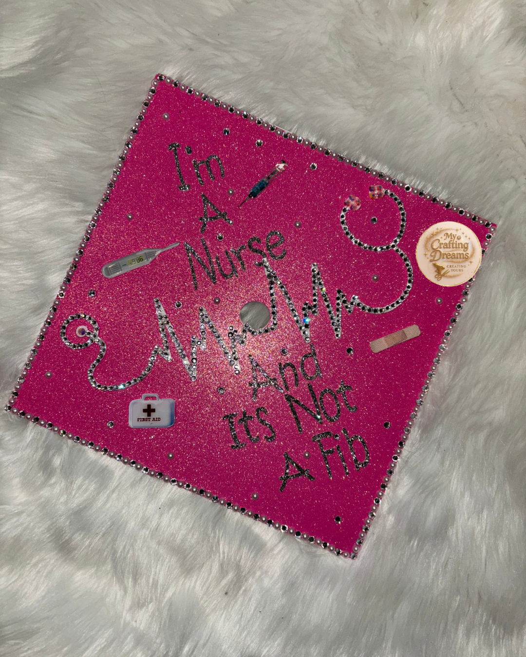 Custom Graduation Cap Topper **PLEASE READ THE DESCRIPTION**