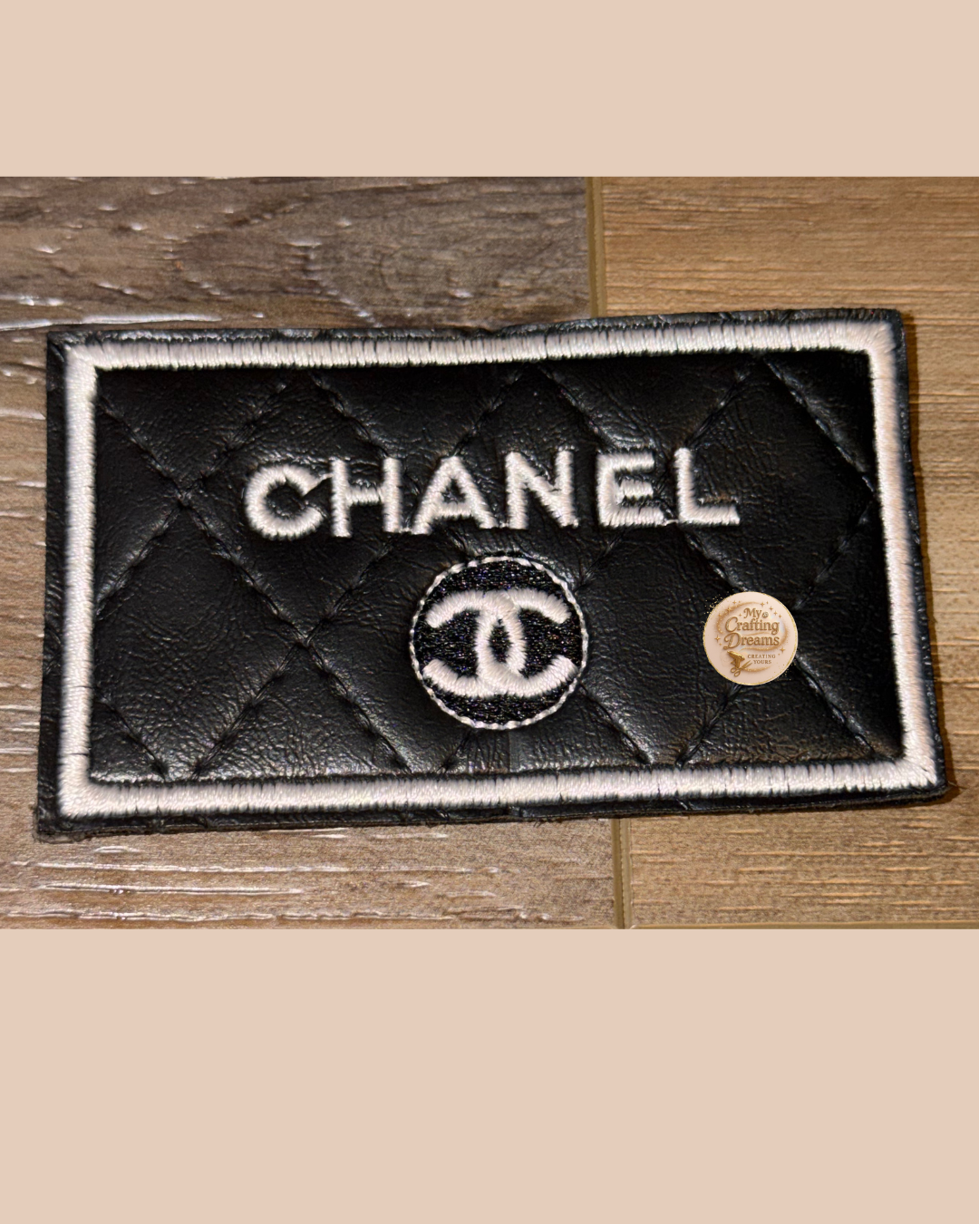 Chanel Inspired Iron On Patches