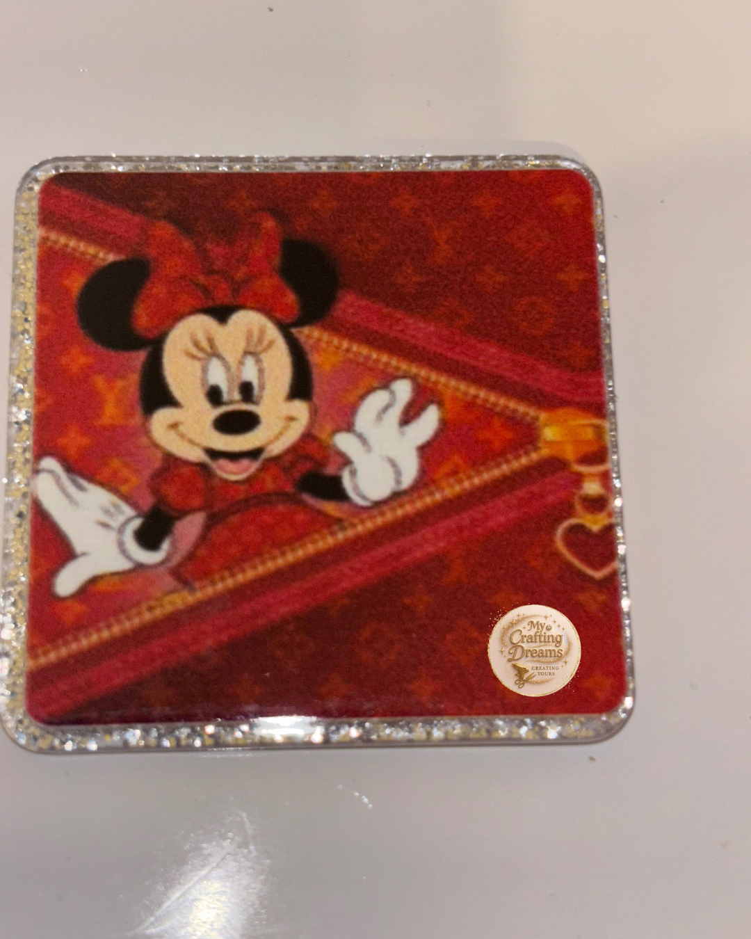 Character-Themed Glitter Acrylics