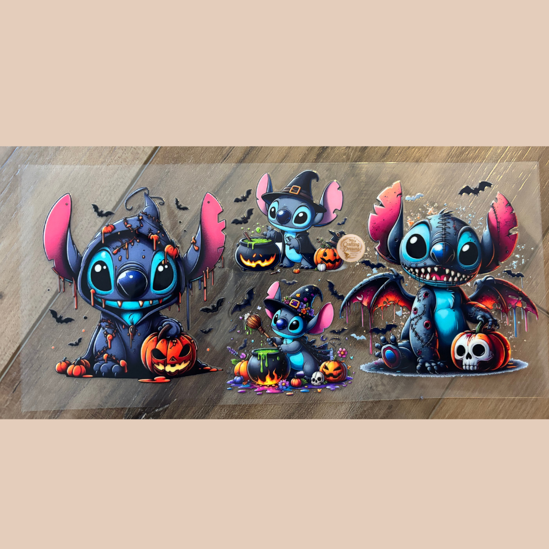 Halloween Theme UV DTF Transfers