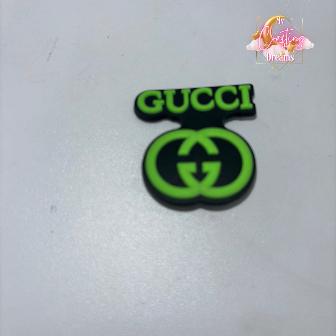 Designer Inspired Rubber Croc Charms