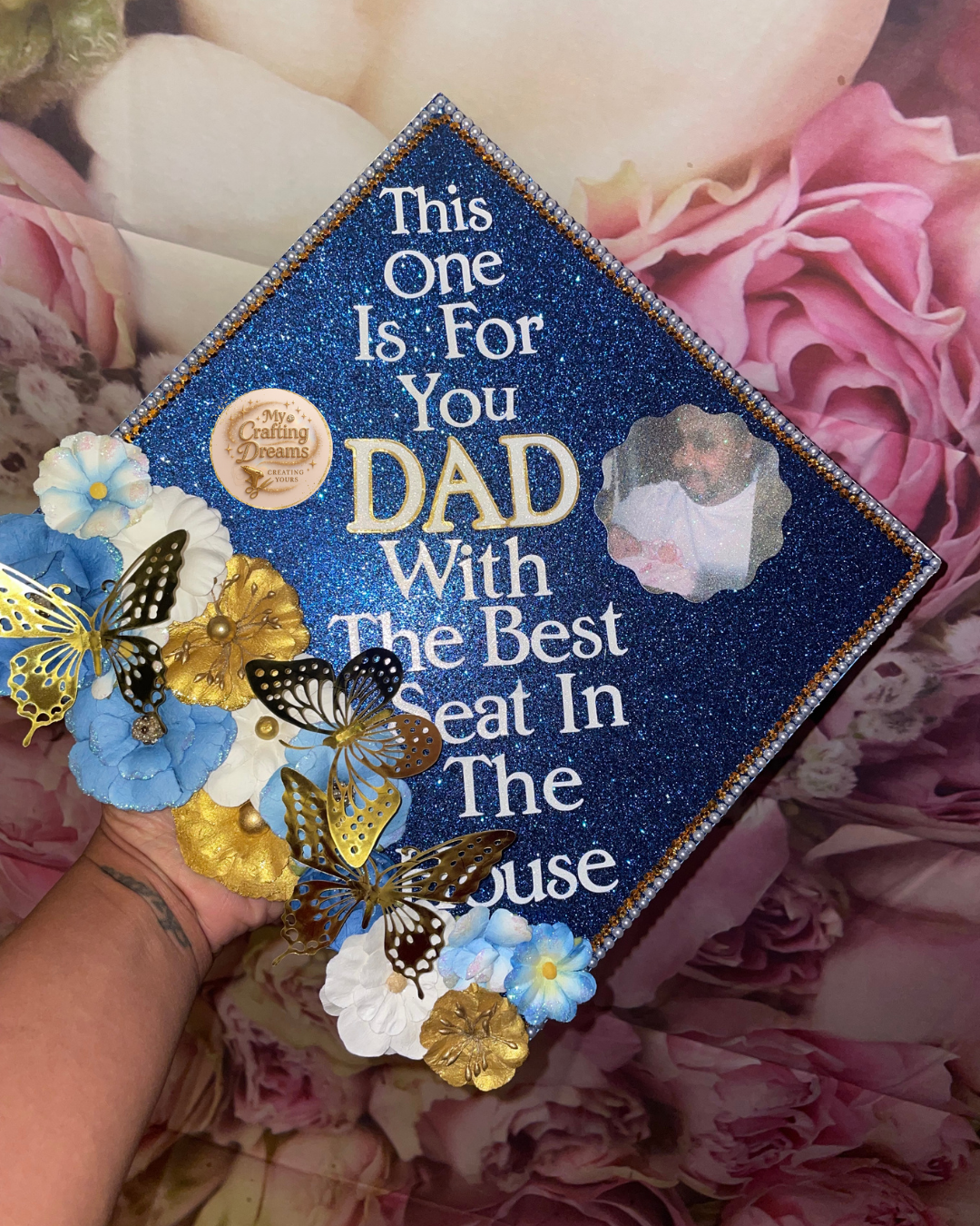Custom Graduation Cap Topper **PLEASE READ THE DESCRIPTION**