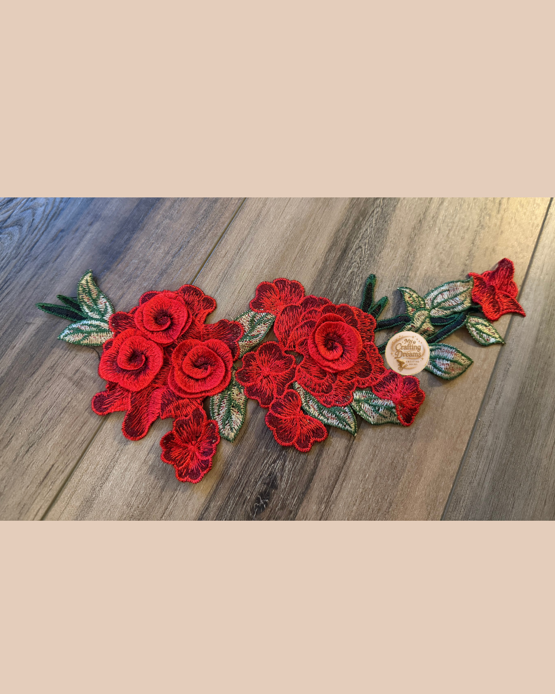 3D Flower Appliqués (Patches) – Couture Crafting Essentials