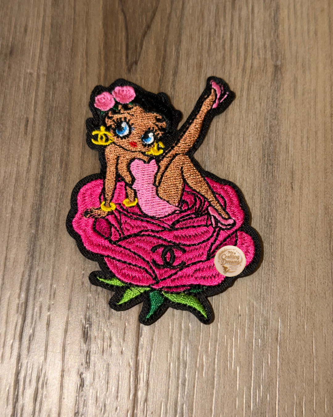 Chanel Inspired Iron On Patches