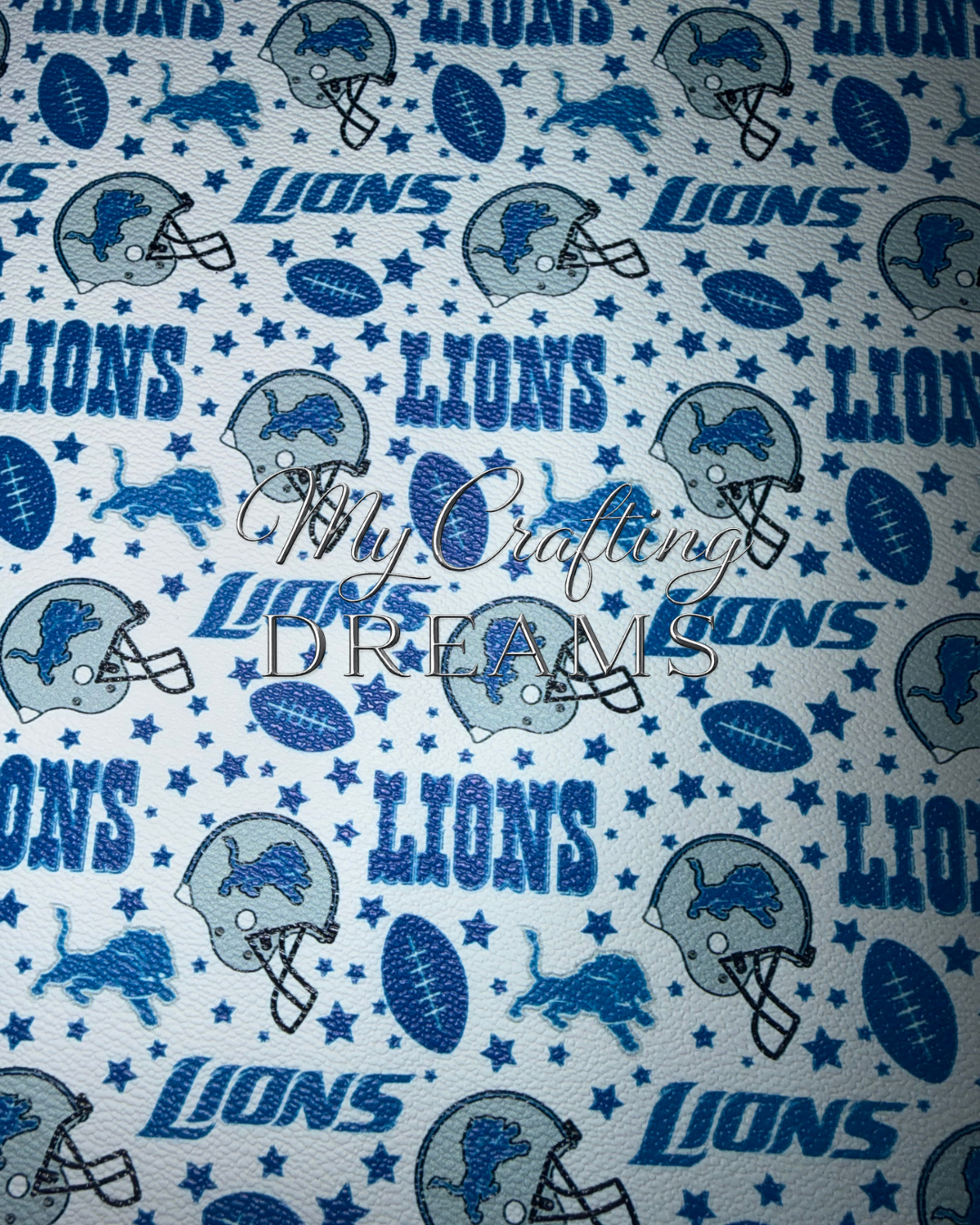 Sports NFL Theme Faux Leather Sheets