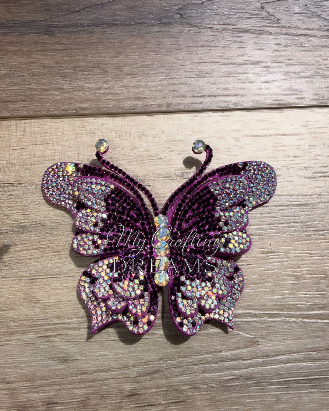 Rhinestone Butterfly Appliques
