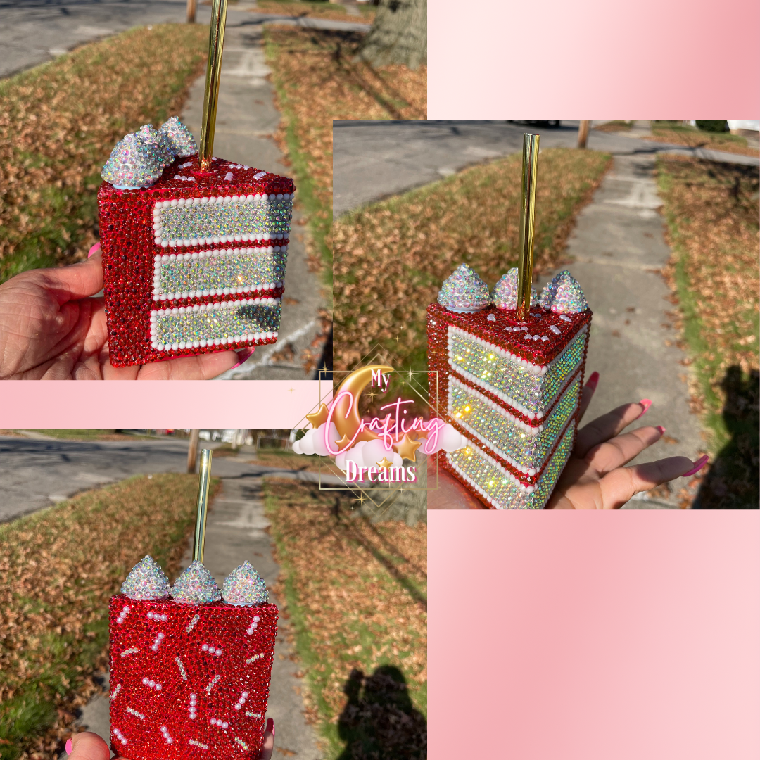 Full Bling Cake Slice CUP