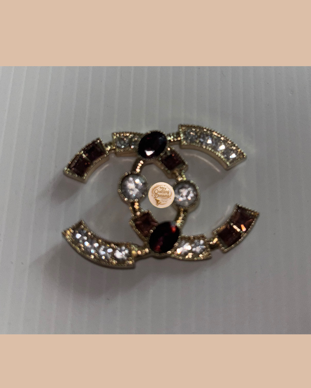 Chanel Inspired Metal Charms