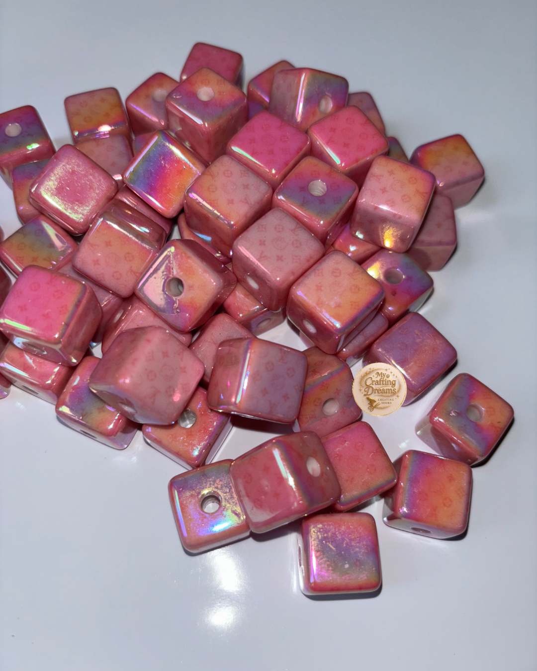 Designer Inspired Acrylic Beads