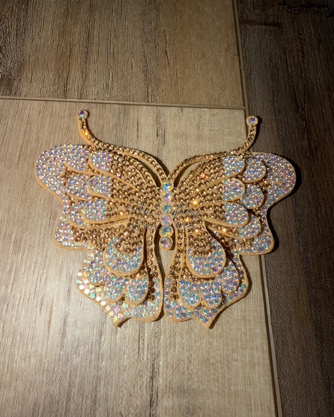 Rhinestone Butterfly Appliques