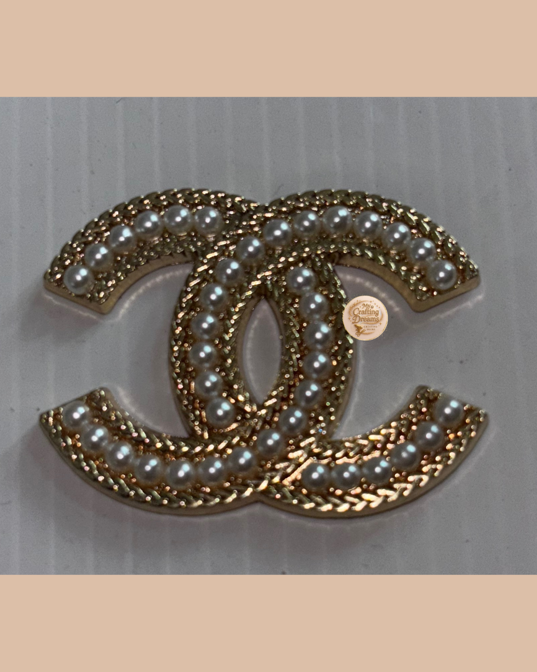 Chanel Inspired Metal Charms