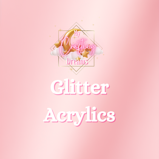Designer Inspired Glitter Acrylics