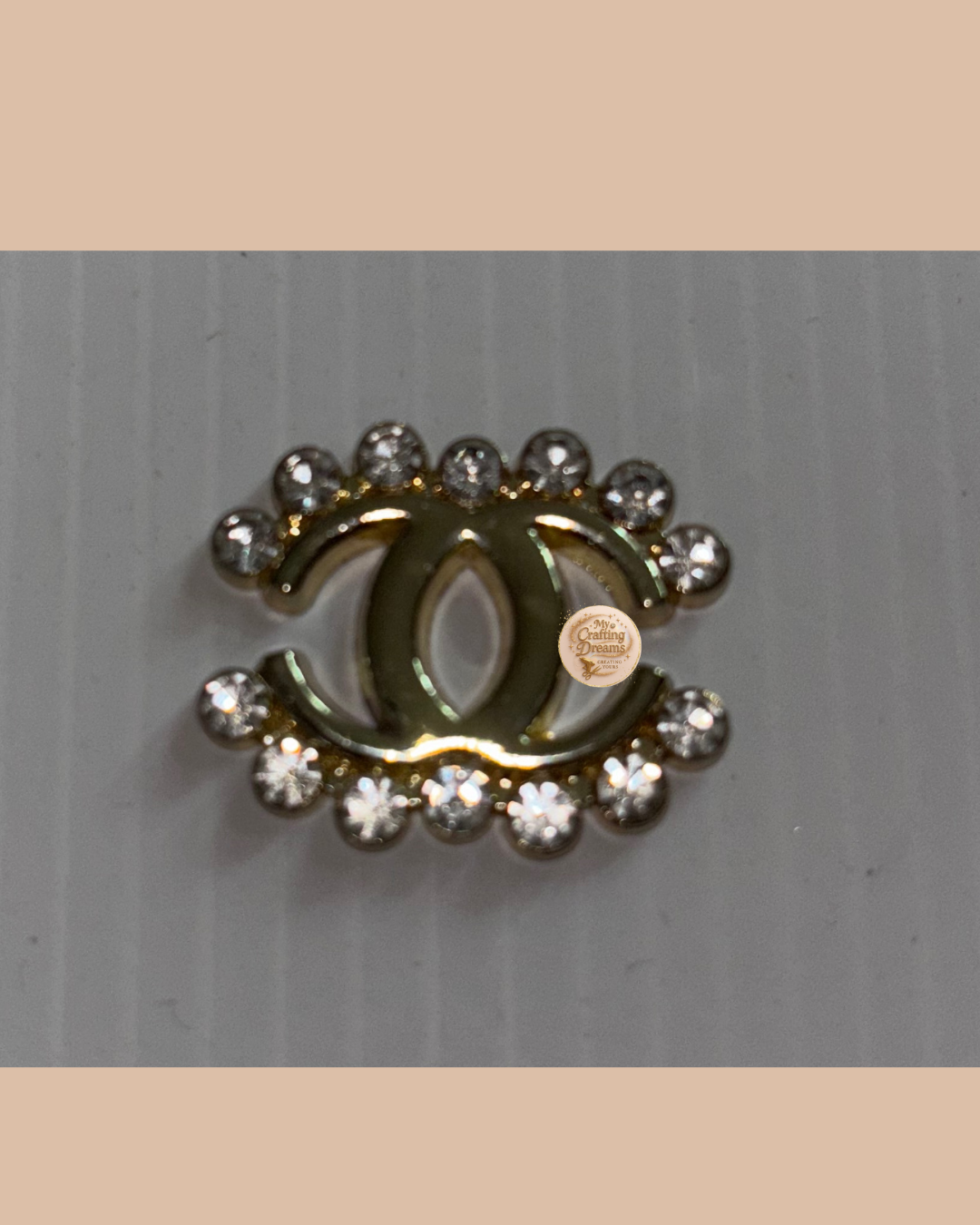 Chanel Inspired Metal Charms