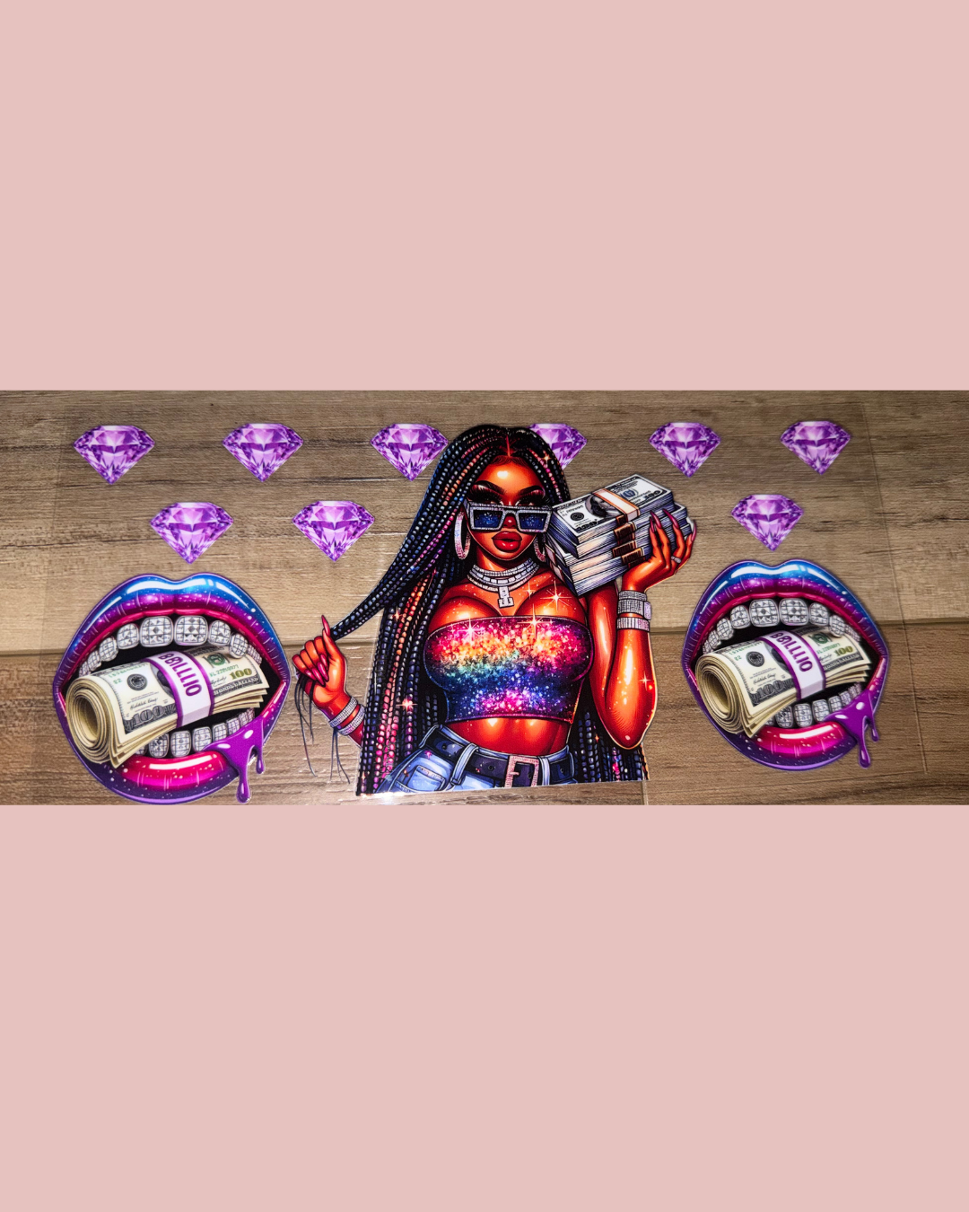 💸 MONEY / HUSTLE UV DTF TRANSFERS 💸