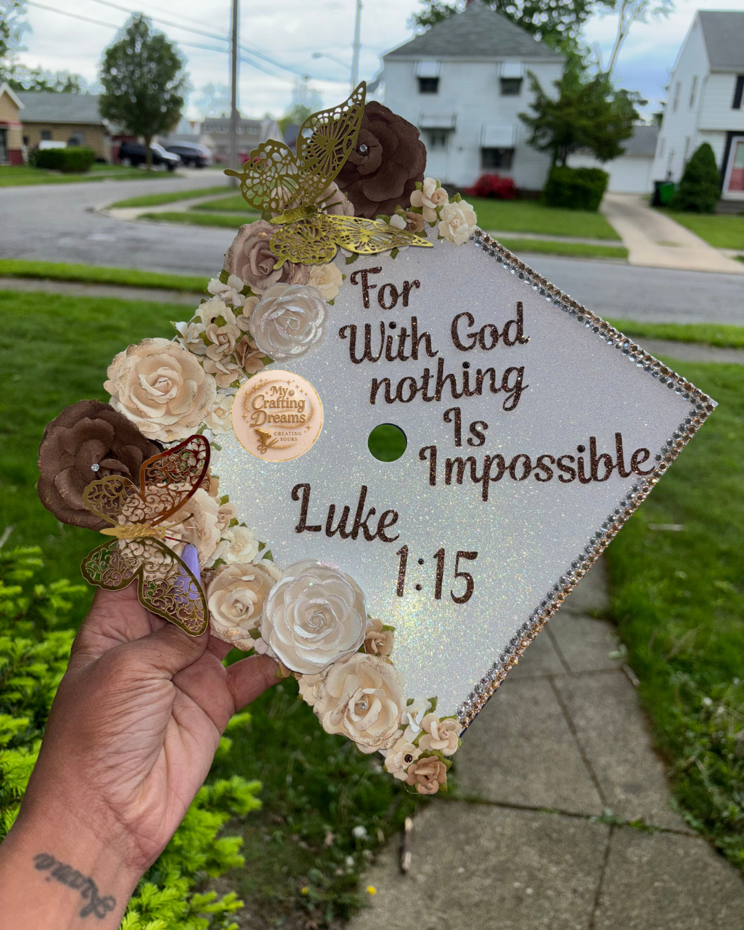 Custom Graduation Cap Topper **PLEASE READ THE DESCRIPTION**